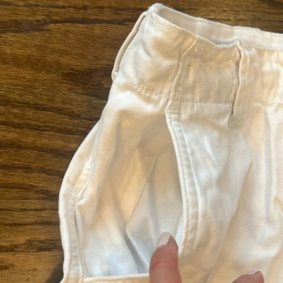 Polo Ralph Lauren Classic Cargo Shorts Khakis White/Relaxed Fit Size 31 - Picture 6 of 16